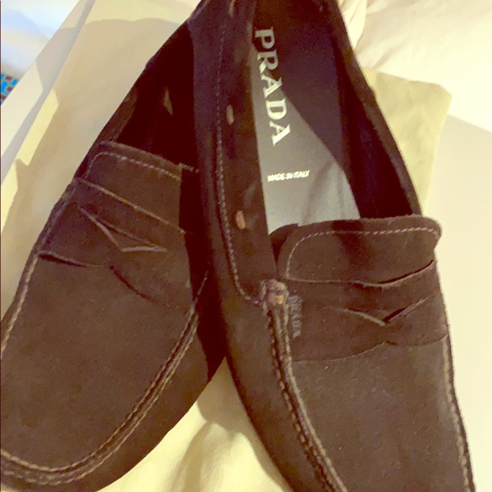 Prada suede shoes wore once